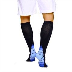 Copper Stretch Compression Socks 20-30mmHg Leg Support Sports Sleeve Men Women
