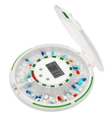 Automatic Pill Dispenser – Locking – Alarming – Up to 28 Day Schedule