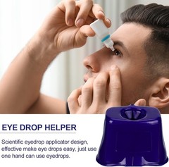 2 Pcs Eye Drop Guide Dispenser Portable Reusable Eye Dropper Tool for Elderly…