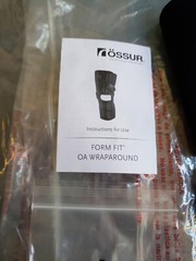 Ossur Form Fit OA Wraparound Knee Brace Wrap Left Medial, XXXL – Brand New!!