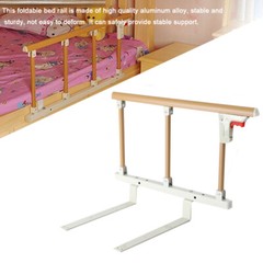 Bed Rails for Elderly Adults Assist Safety Handle Bed Railing Grab Bar Folding