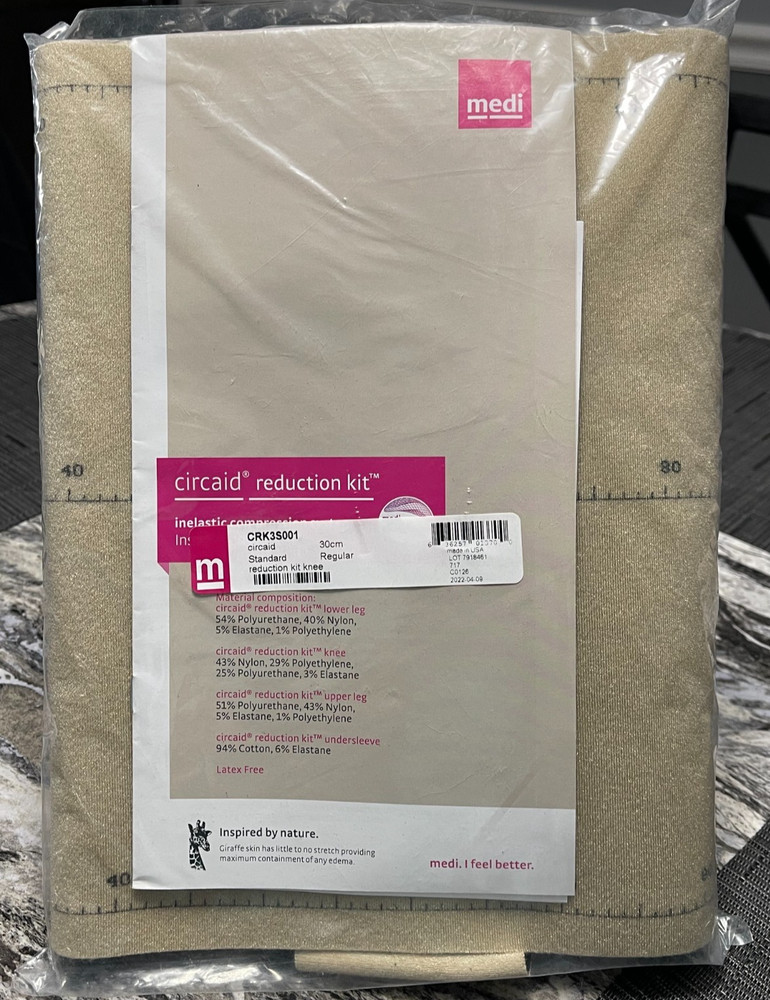 MEDI CIRCAID STANDARD REDUCTION COMPRESSION SYSTEM KIT 30CM KNEE CRK3S001 – NEW