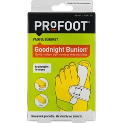 Profoot Goodnight Bunion Pro Bunion Regulator Relieve Bunion Pain 1 pair ***