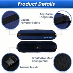 Adjustable Wheelchair Seatbelt for Dementia & Elderly – Safety Restraint Straps