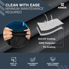 KNOX Adult Mobility Scooter Cover, 600D Waterproof & Dustproof, 48″ x 22″ x 38″