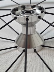Spinergy SPOX 22″ Wheelchair Wheel (1) L 24 .18.111X2 Aluminum w/ RB-2RS Bearing