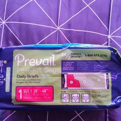 Prevail Per-Fit Unisex Incontinence Underwear – Medium Size, Bag of 20 (PF-512)