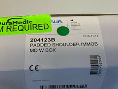 Lot of 2 Ossur Shoulder Immobilizer Medium Hook and Loop Closure 204123B