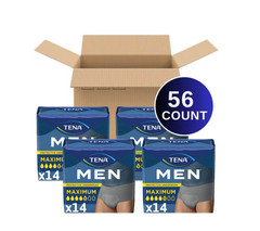Maximum Absorbency Men Incontinence Underwear XXL 56 Count Adult Diapers