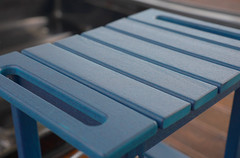 HDPE Shower Stool Bathroom Bench with Storage Shelf Water Resistant