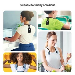 Smart Posture Corrector Device Back Neck Trainer Vibrating Reminder