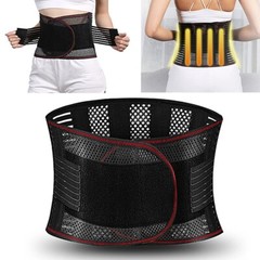 Lower Back Brace Herniated Disc Lumbar Support Belt Pain Relief Women Men Girdle