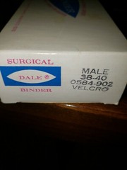 Dale Abdominal Binder male 38-40 new in box