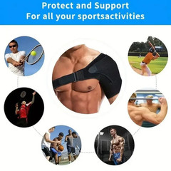 Shoulder Brace Support Compression Sleeve Torn Rotator Cuff Relief Joint AC Pain