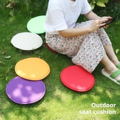 Thickened Sponge Round Chair Pad 30*30CM Washable Stool Cushion Candy Color With