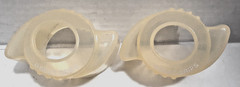 Great-Grips™ Door Knob Grippers Set of 2 in Box Easy Grip Glow in The Dark NEW