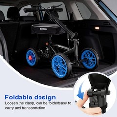 All Terrain Knee Scooter for Adults, Crutch Alternative, 300LBS | For Adults
