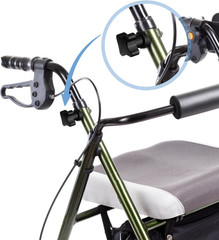 2 Sets Rollator Walker Replacement Arm Adjustment Knobs Comfortable Universal Pa