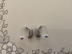 Philips Hearing Aids Hearlink 9050 Gray EXCELLENT CONDITION