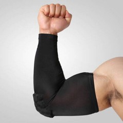 Honeycomb Elbow Pads Crashproof Sport Basketball Shooting Support Arm Sleeve LK