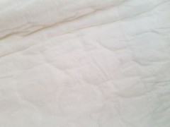 Bambino Bianco Large White Plastic Thick Quilted Adult Diaper Brief 4-Tapes 1pc