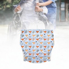 Adults Diaper Wrap Cover Anti Leakage Briefs Sturdy Reusable includes Snaps