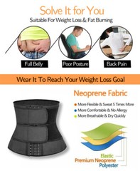 Lumbar Lower Back Support Brace Posture Orthosis Waist Belt Trimmer Pain Relief
