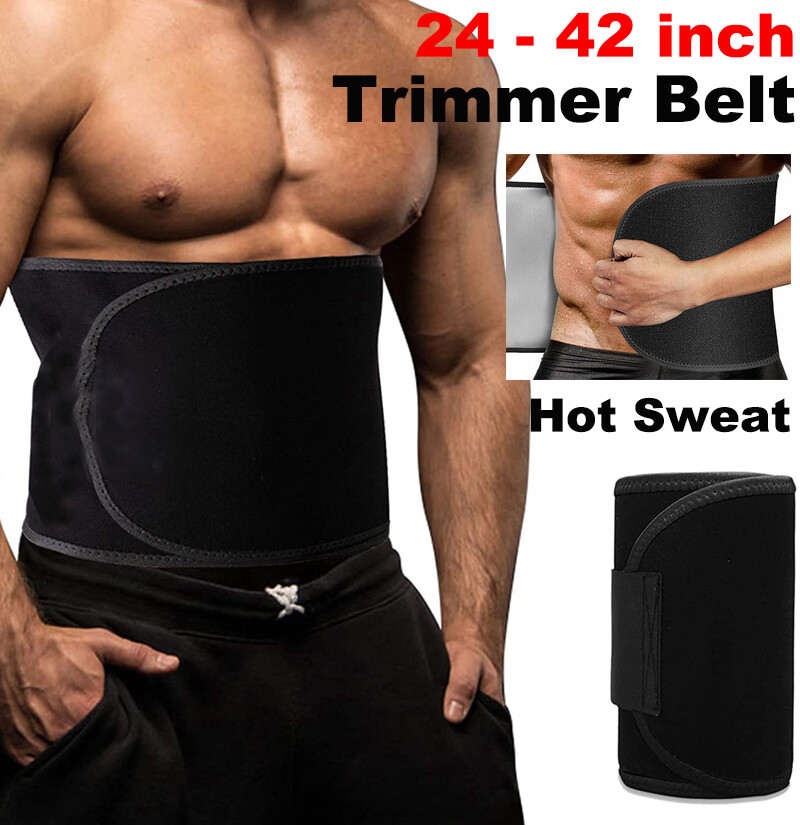 Waist Trimmer Exercise Wrap Belt Burn Fat Sweat Weight Loss Sport Body Shaper