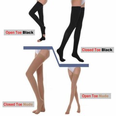 30-40mmHg Compression Stockings Thigh High Medical Support Prevent Varicose Vein