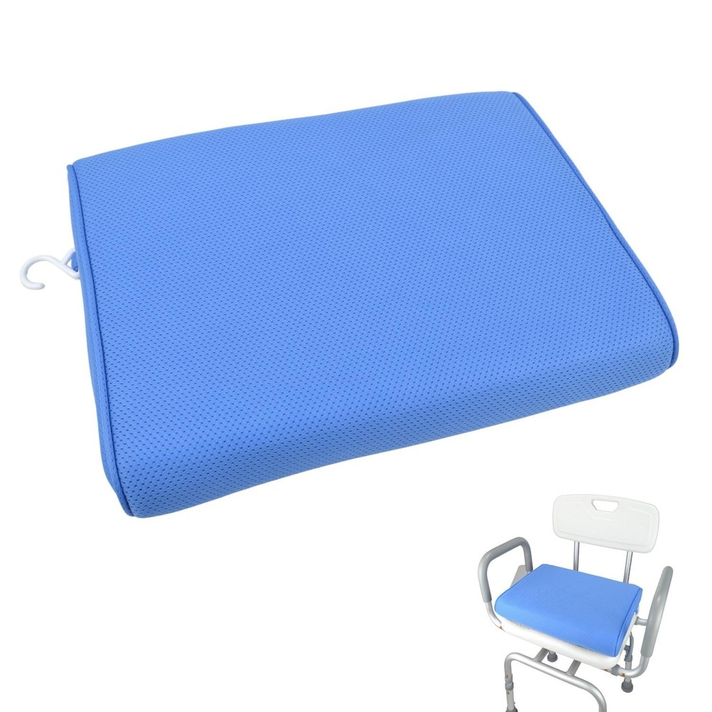 Shower Seat Cushion, Air Mesh Fabric for Bath Stool, Transfer Bencher, Bathtu…