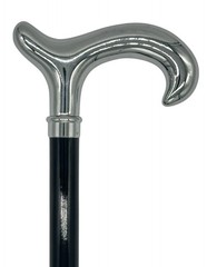 Classy Canes Smooth Chrome Derby from Italy