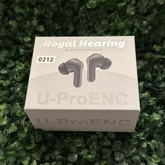 Royal Hearing Bluetooth Hearing Aids Black U-PRO ENC Hearing Enhancement Earbud
