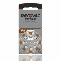 Rayovac Size 312 Extra Advanced Hearing Batteries – 80 Batteries EXPIRED 2024!