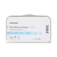 McKesson Skin Barrier Strip Arc Shape 176-5725 20 Ct