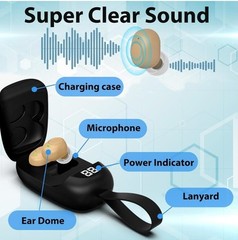 Digital Hearing Amplifier Seniors Rechargeable Hearing Aids Ear Buds