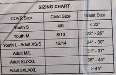 Lot 4 COVR Half Short Adult M/L Patient Privacy Garment Unisex Hospital Stay Buy