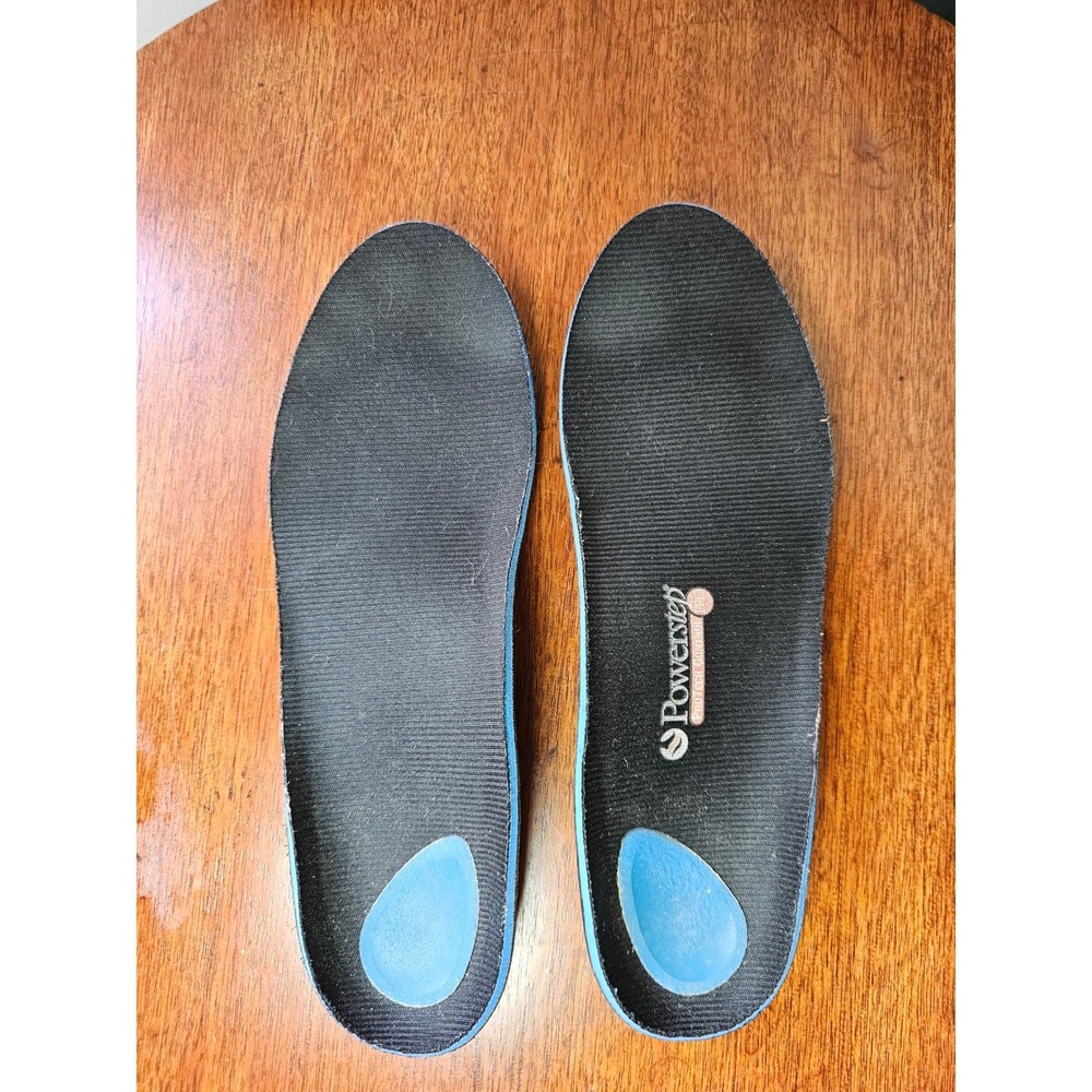 Powerstep ProTech Control Insoles Mens 8-8.5 Womens 10-10.5 Black