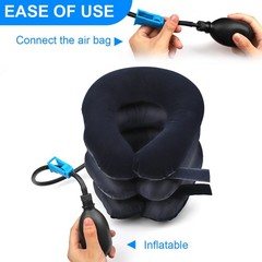 🔥🔥🔥Cervical Neck Traction Device Inflatable & Adjustable Neck Stretcher Neck