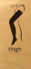Medi duomed Advantage AT26255 Thigh Black w/ tb ct 20-30 XXL Closed Toe New