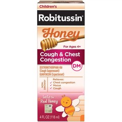Robitussin Children’s Honey Cough & Chest Congestion, 4 fl oz