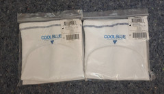 Cool Blue Prosthetic Socks 2-Pack Lot 5-Ply Size 5 6 Blue CB5XWSH2 SPS 428173