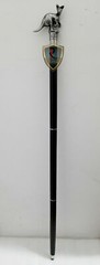 Nautical Solid Kangaroo Head Design Handle Wooden Style Walking Stick Cane Gift