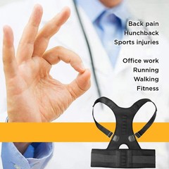 Magnetic Posture Corrector Back Shoulder Support Brace Belt for Men Women