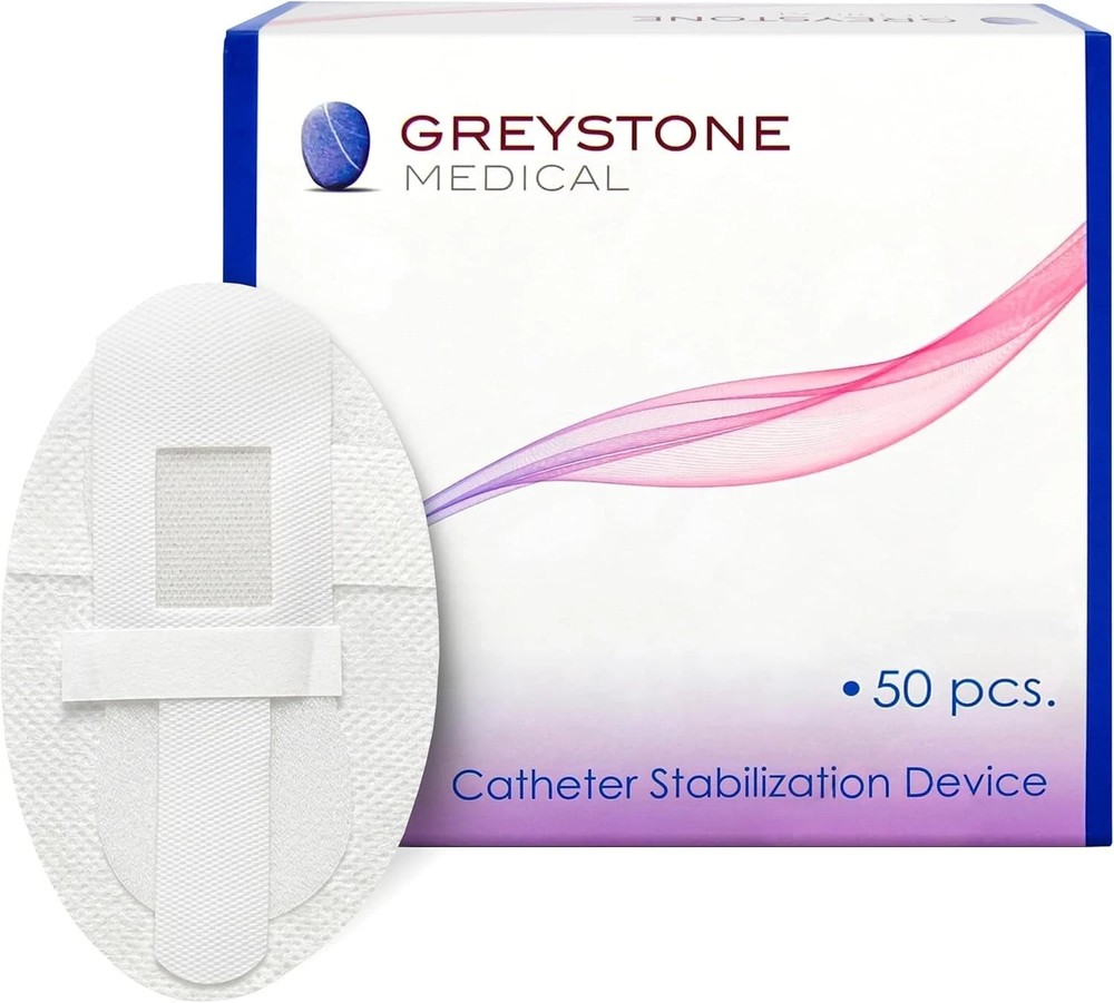 Greystone Catheter Stabilization Device 50 Count Securement Device
