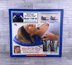 Posture Pump Neck Disc Hydrator Model 1100-SX With Box & Inserts Made In The USA