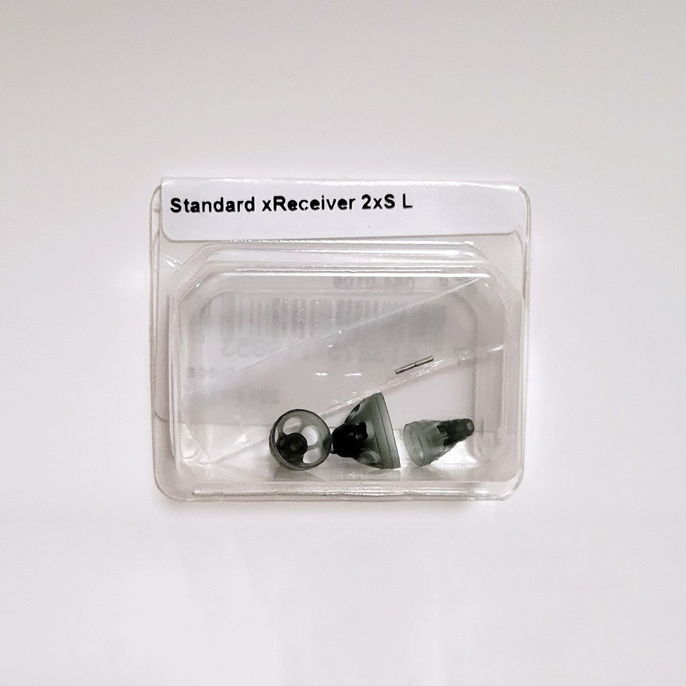 NEW Phonak Standard Receiver 2xS L Left Hearing Aid Replacement Domes Only