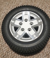 Quantum Q6 Edge 3/HD/4Front/Stretto/Jazzy J600ES/ Pair Drive Wheels Tires 3.00-8