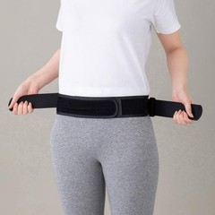 Mizuno Pelvic & Lumbar Support Belt Normal Type Black Unisex Japan