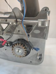 Bruno SRE 3000/3050 Stairlift Motor Brake Gearbox Assembly with frame and wiring