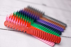 Pennello Brush Hair Brush Comb Hybrid For Women Men Girls Boys Thick Curly Fine